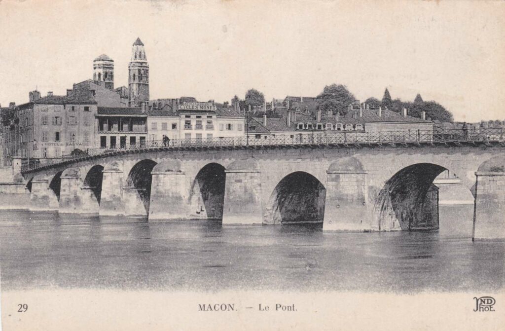 CPA de Pont St Laurent (Coll Mg)